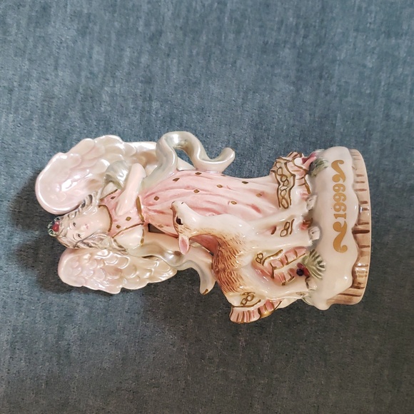 Fitz and Floyd "Peaceable Kingdom" Collector Angel - Please Read Description - Picture 1 of 5